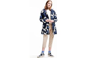 Regatta Womens Orla Kiely Long Line Waterproof Rain Jacket