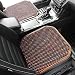 Produktbild D&F-Autositz Holzkugel Sitzauflage Stuhl Massage Rückenstütze Lordosenstütze Mesh lüften Kissen Pad Für Haus und Auto, A