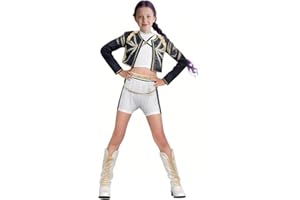 RPixc Disfraz coreano Wave Devil Killer, adecuado para niños, niñas, cazadores, ídolos, Mirazoi, disfraces de escenario con estampado Mira, adecuado para juegos de rol de Halloween