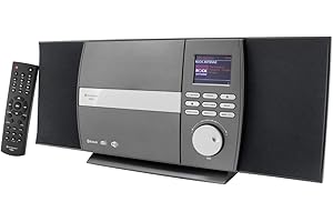 Soundmaster Stereo Music Centre ICD1010AN Internet Radio WLAN (Frontier Silicon Module), DAB+ Bluetooth UNDOK App Control