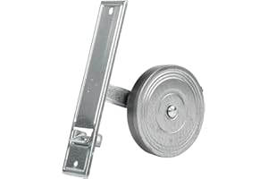 Schellenberg 50300 Rolladen Gurtwickler Unterputz, 18,5 cm Lochabstand, Einlasswickler System Maxi, verzinkt