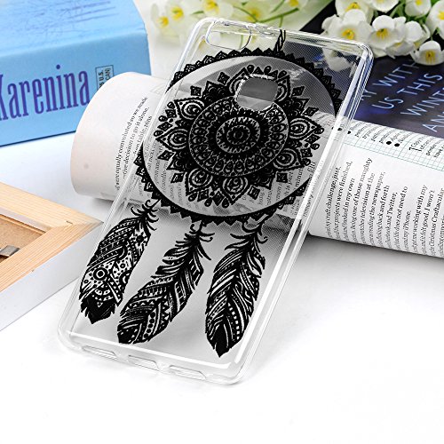 Huawei P9 Lite Hülle Badalink 3 in 1 UltraSlim Schutzhülle TPU Gemalt Handyhülle Silikon Case Cover Handytasche Anti-Rutsch Kratzfest Handyhülle - 7