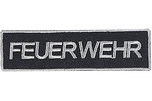 FAN-OMENAL Aufnäher Patches - Feuerwehr - 04072/1 marine - Gr. ca. 9cm x 2,5cm
