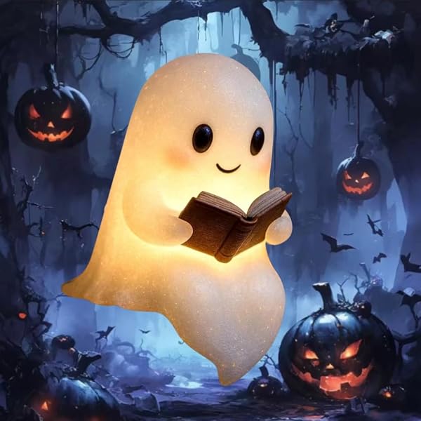 LED-Geisterlicht, Prismatisch Schillernd – Halloween-Deko Für Innen, USB-betrieben, 40,6x40,6 Cm