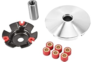 Trkimal Kit de variador de carreras de alto rendimiento con pesas de cobre para scooters chinos, ciclomotores, ATV, Go Kart, Taotao GY6 (GY6 125/150)