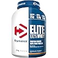 Dymatize Elite 100% Whey Chocolate Peanut 2170g - High Protein Low Sugar Powder + Whey Protein and BCAAs