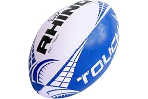 Rhino Touch - Palla da rugby, colore: Blu