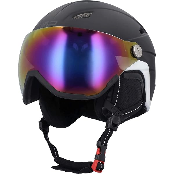 Casco Da Sci Bambini CMP YJ-2 Bianco XS | Fodera Lavabile, Ventilazione, Omologato EN 1077-B