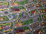 Spiel Spass HEVO ® Strassen Kinderteppich | Spielteppich 135×200 cm - 5