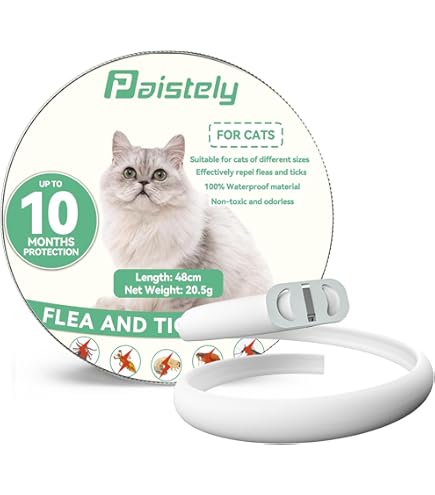 Collare Antipulci Per Gatti KreezyPets - 8 Mesi Di Protezione, 3 Pezzi - Foto 4