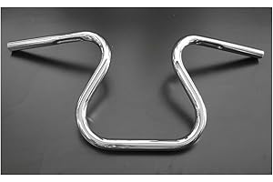 GZM Guidon style Easyriders Loose 1" chromé Harley Davidson Bobber Sportster Dyna Softail