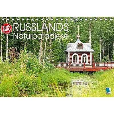 Russlands Naturparadiese (Tischkalender 2016 DIN A5 quer)