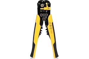 FIBERGLOBAL Alicate Pelacables Automático Profesional - Alicate de corte de cable (FG-PC01)