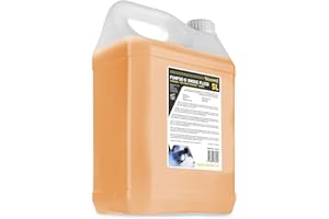 BeamZ Nebelflüssigkeit 5 Liter - Universelles wasserbasiertes und sicheres ECO-Nebelfluid zur Verwendung in u. a. BeamZ Nebelmaschinen - Orange