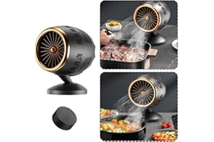 Pulunto Rauchventilator zum Räuchern im Innenbereich - Tragbare Desktop-Dunstabzugshaube, Puff-Chill mit Rauchreiniger