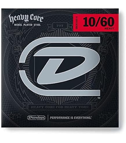 Corde Dunlop Performance+ Nickel 11-56 Medium Heavy Per Chitarra Elettrica - DEN1156 - Foto 5