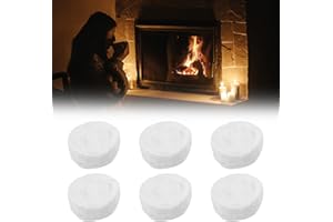 ‎FEGAT Keramikwolle Für Bioethanol-6 Stück 8,6cm Kamin Keramikschwamm Für Bio Ethanol Kaminofen keramikschwamm für bioethanol Kamin，tischkamin Indoor Ceramic Sponge/Ceramic Wool