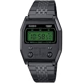 Casio A1100B-1DF Wristwatch, Black, Standard