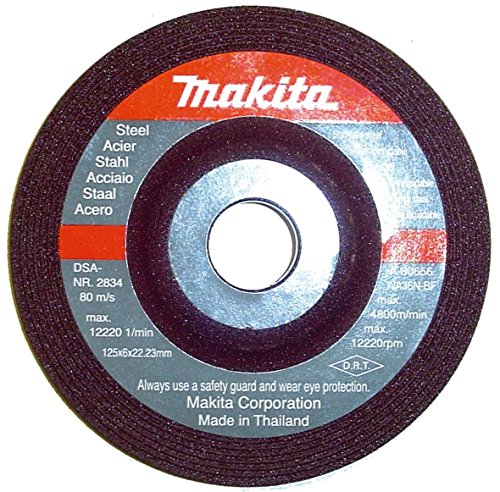 Makita Akku-Winkelschleifer, 125 mm, 18 V mit Paddleschalter, 1 Akku im Makpac, DGA505Y1J - 4