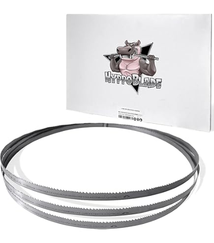 Lame Scie Ruban Lames Scie à Ruban M42 HSS Bi-métal - Lot De 5, 1330x13x0.65mm, Denture 6/10 Dpp Lame Scie A Metaux