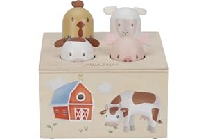 Little Dutch Pop Up Holz Spielzeug Baby Tiere - Little Farm