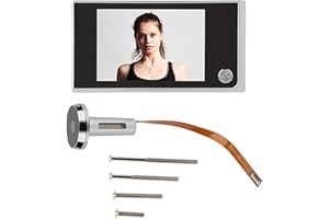 FYEARFLY Visualizzatore Digitale Della Telecamera Della Porta, 3.5 Pollici 720P HD Telecamera + Monitor, Visualizzatore Elettronico Spioncino A 120 ° di Ampia Visione, per Il Sistema di Citofono Domestico