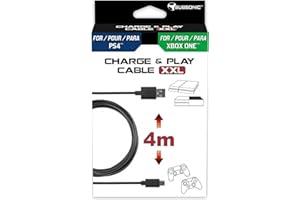 Subsonic - Câble de recharge pour manette PS4