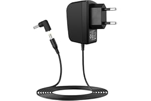 AMZFWING Alimentatore di rete 6V 1A 1000 mA AC a DC per Omron 5 7 10 Serie Sfigmomanometro VTech Babyphone.