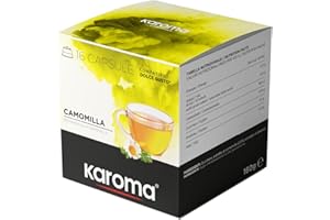 CAFFÈ KAROMA Karoma® 16 capsule Camomilla compatibili con Nescafè Dolce Gusto