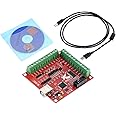 MACH3 4 axis Breakout board + USB Wire+ DRIVER CD CNC USB 100Khz 4 axis interface driver motion controller driver board