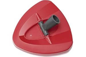 BONBELONG Cabezal de Base de Repuesto para fregona viledas, Disco de Cabeza de fregona giratoria Triangular para fregona Easy Wring Mop - Funda de plástico para Accesorios de Disco, 1 Paquete