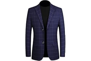 Blazer Rayé Slim pour Homme Veste 