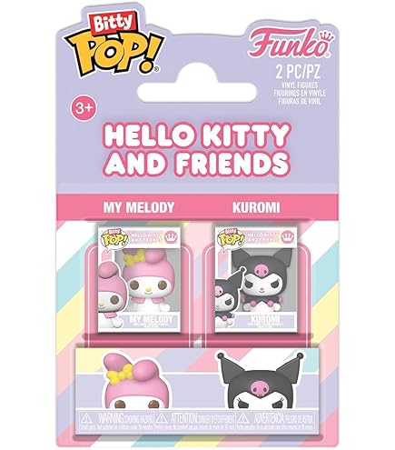 Funko Pop! Sanrio: HK - Kuromi - Hello Kitty - Figurine En Vinyle à
