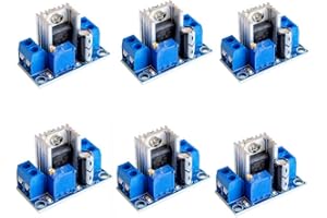 iHaospace 6 Pcs LM317 DC-DC Converter Buck Step Down Module Linear Regulator Adjustable Voltage Regulator Power Supply