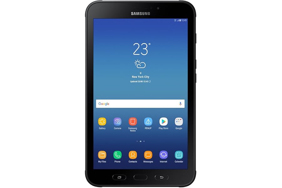 SAMSUNG Galaxy TAB Active 2 SM-T395 4G 16GB Tablet Computer, Schwarz (Generalüberholt)