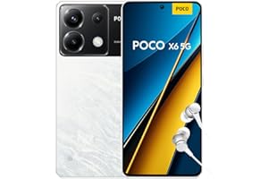 Xiaomi Poco X6 - Smartphone de 8+256GB, Pantalla AMOLED de 6.67” 120Hz 1.5K, Snapdragon 7s Gen 2, Triple cámara de hasta 64MP, 5000mAh, Blanco (Versión ES)