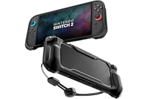 Spigen Cover Rugged Armor Compatibile con Nintendo Switch 2 2025 - Nero Opaco