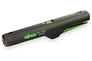 WAGO 206-1441 osłona puszki wewnętrznej, do Ø 8 mm - 13 mm, do zdejmowania izolacji wszystkich powszechnie stosowanych kabli okrągłych ze specjalnym układem czterech ostrzy, ostrza z certyfikatem