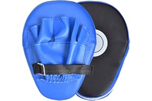Wuudi Handpratzen, 1 Paar Pratzen Schlagpolster mit Ziel Focus, Pratzen für Boxen Sport und Trainning wie Kickboxen, Karate, Muay Thai Kick, MMA, Sparring, Dojo, Kampfsport