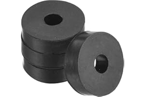 PATIKIL 0,28" ID 1" AD amortyzacja drgań gumowe podkładki, 4 sztuki, mechaniczna ochrona przed wibracjami, amortyzator do klimatyzatorów HVAC