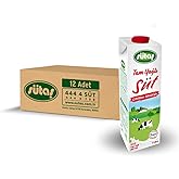 s&uuml;tas Tam Yağlı S&uuml;t 1 L (12 adet)