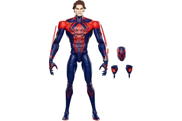 Marvel Legends Series Spider-Man: Across The Spider-Verse, Figurine de Collection Spider-Man 2099 de 15 cm
