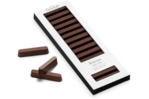Hotel Chocolat 40% Milk Chocolate Batons - 15 Chocolate Sticks, 120g - Chocolate Gifts - Designed To Taste And Share