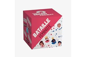 Jeu éducatif enfant - la Bataille Féministe - Jeu de cartes illustrées TOPLA à partir de 6 ans - pédagogie, bienveillance, information, histoire, égalité, éducation - se joue en 6 langues