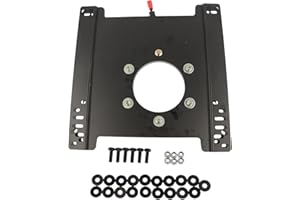 Right Passenger Seat Swivel Base Compatible with 2010-2022 prom-aster / 2002-2006 Spri-nter / 2014-2021 Tran-sit 150 250 350/2007-2018 Sprinter Swivel RV Swivel TGKUKNOB