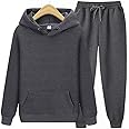 HUJINGLS Men'S Sets Hoodies+Pants Autumn Winter Hooded Sweatshirt Sweatpants Fashion Slim Fit Men Set Hoodie Pant Hip Hop Pullover Hoody