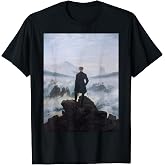 Casper David Friedrichs Wanderer Above the Sea of Fog T-Shirt