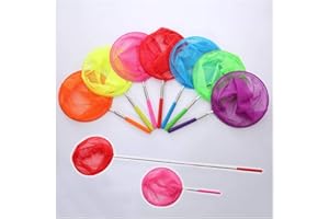 LR SUPPLIES Extendable Childrens Fishing Net Random Colour Kids Bug Butterfly Catcher