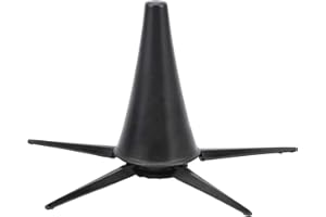 DILWE Soporte plegable para clarinete Oboe Soporte de 5 patas Accesorio de soporte para instrumentos musicalesSoportes, taburetes y sillas, paños de cobertura