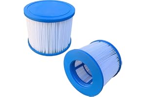 SUDS-ONLINE Replacement Hot Tub Filter Compatible with CleverSpa Tubs Inflatable Clever Spa (2 PACK)